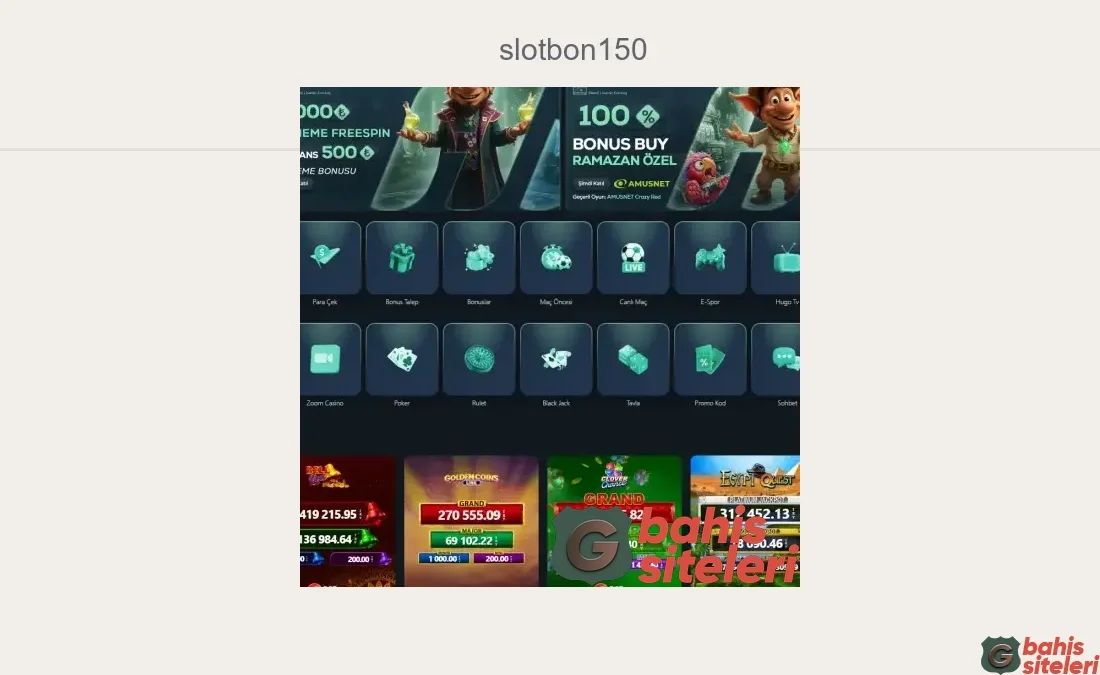 Slotbon150