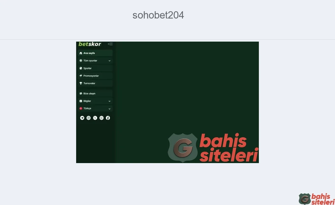Sohobet204