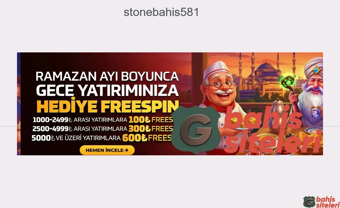 Stonebahis581