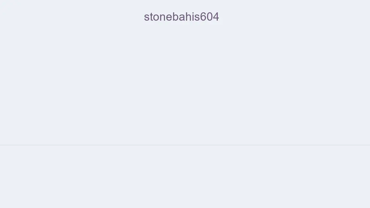 Stonebahis604