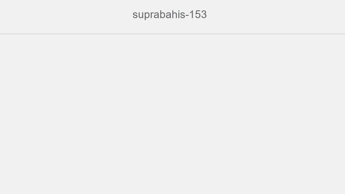 Suprabahis 153