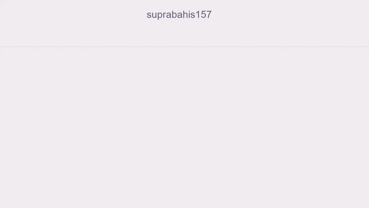 Suprabahis157