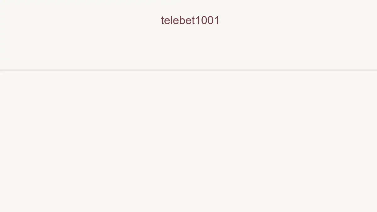 Telebet1001