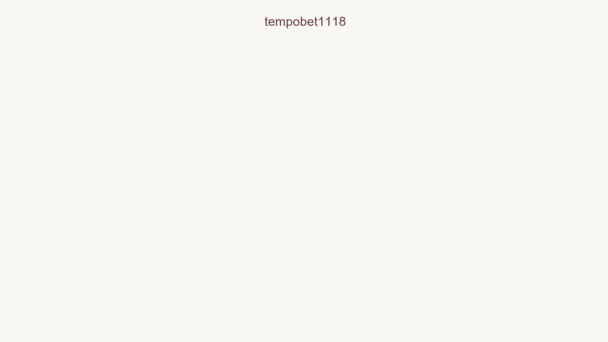 Tempobet1118