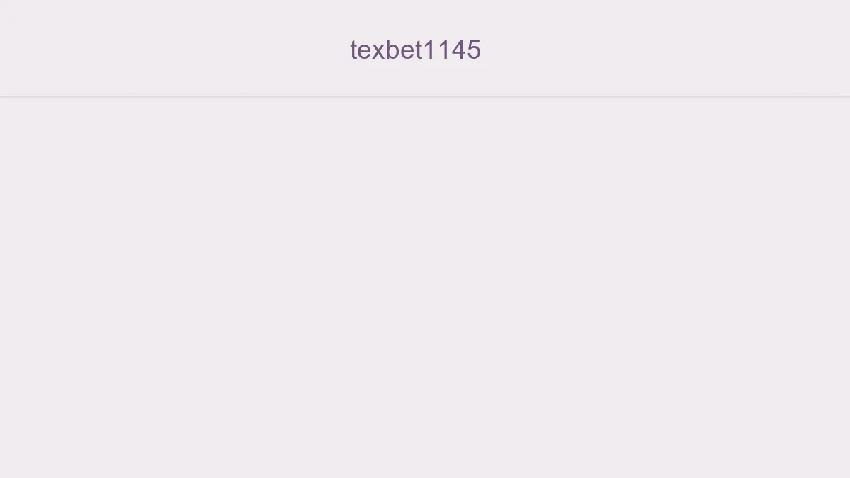 Texbet1145