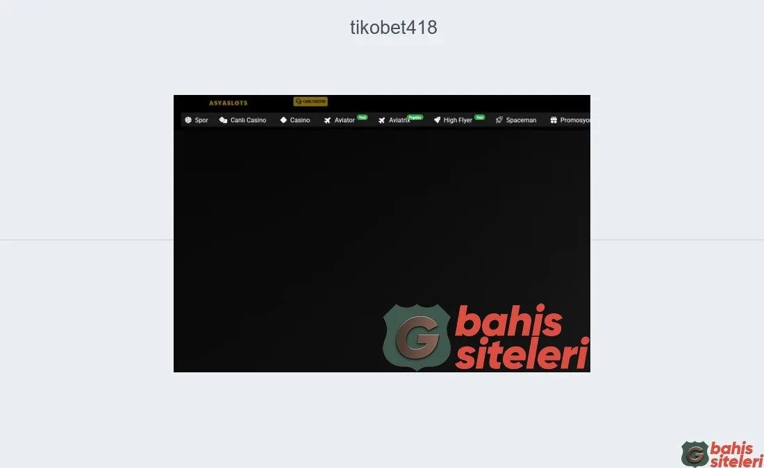 Tikobet418