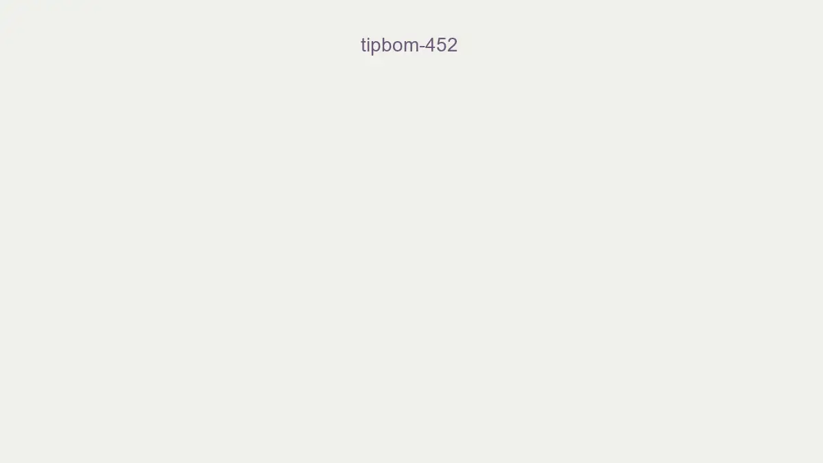 Tipbom 452
