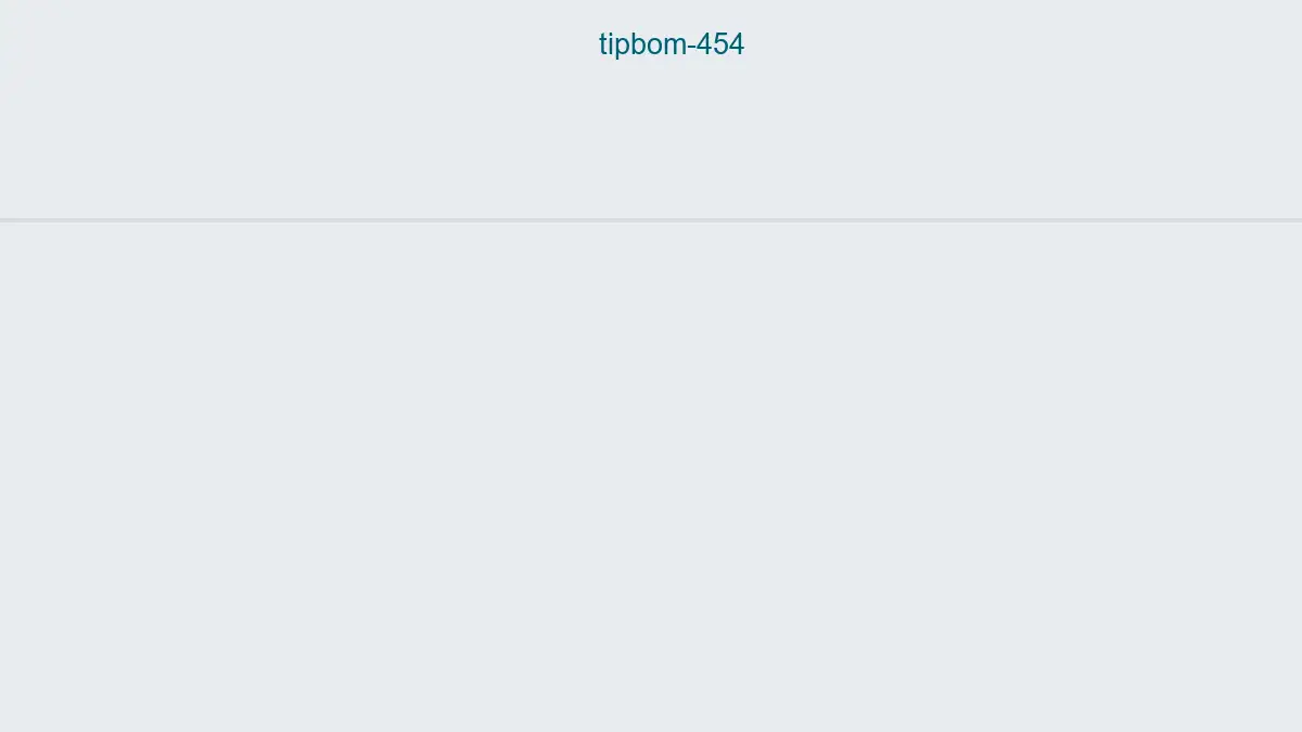 Tipbom 454