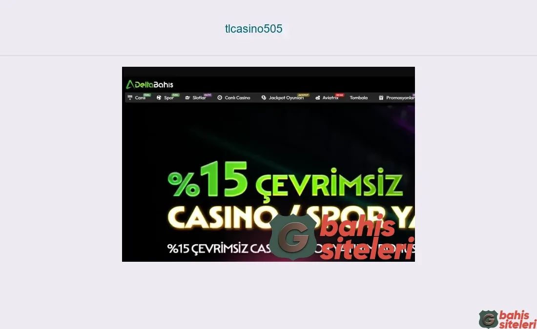 Tlcasino505