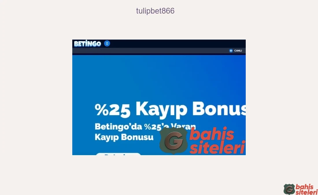Tulipbet866