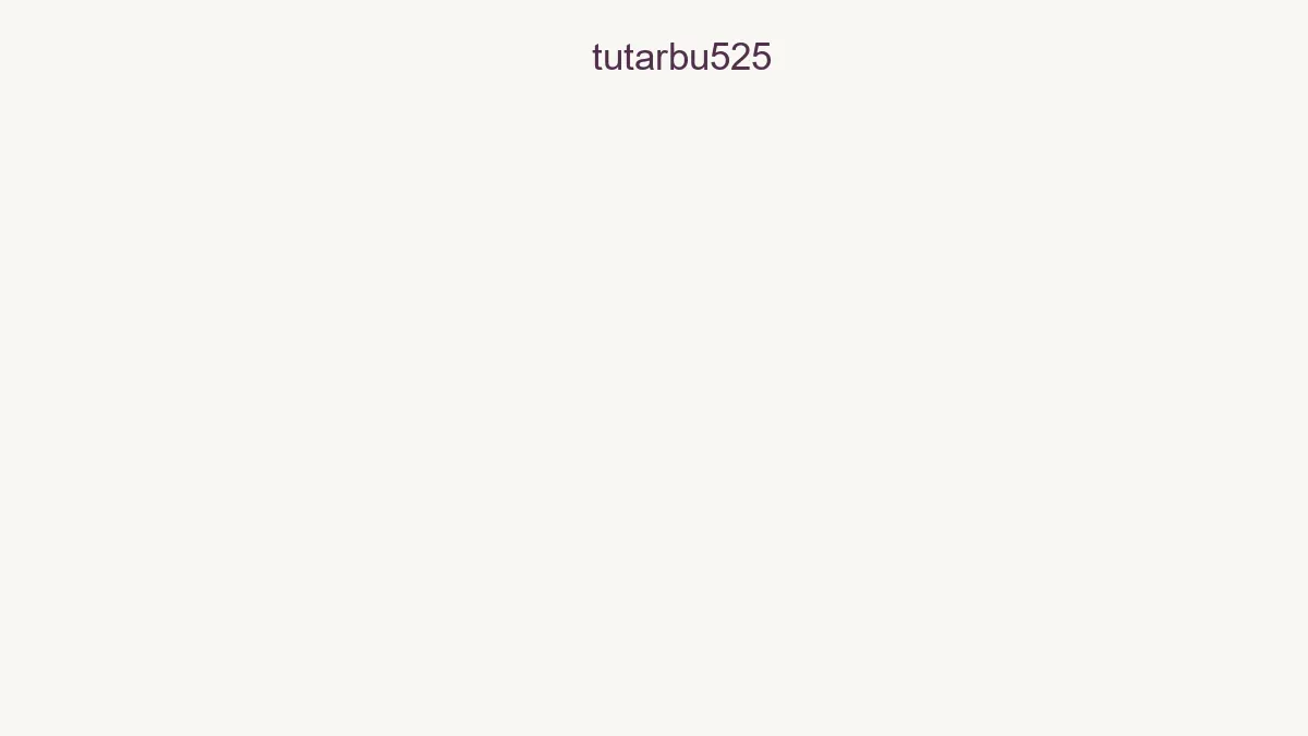 Tutarbu525