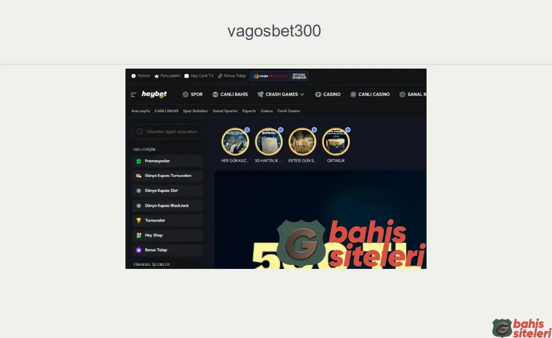 Vagosbet300