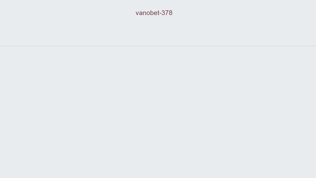 Vanobet 378