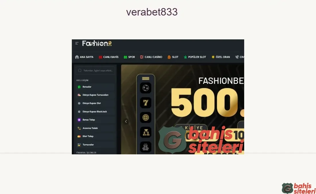 Verabet833