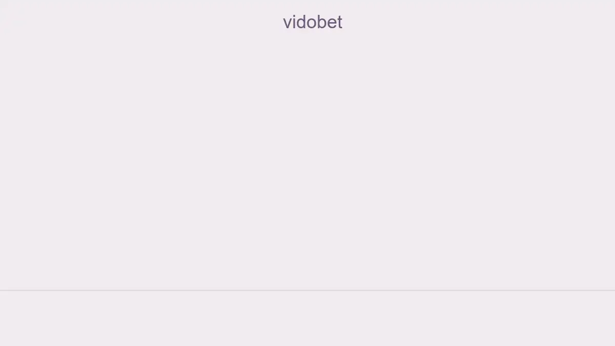 Vidobet