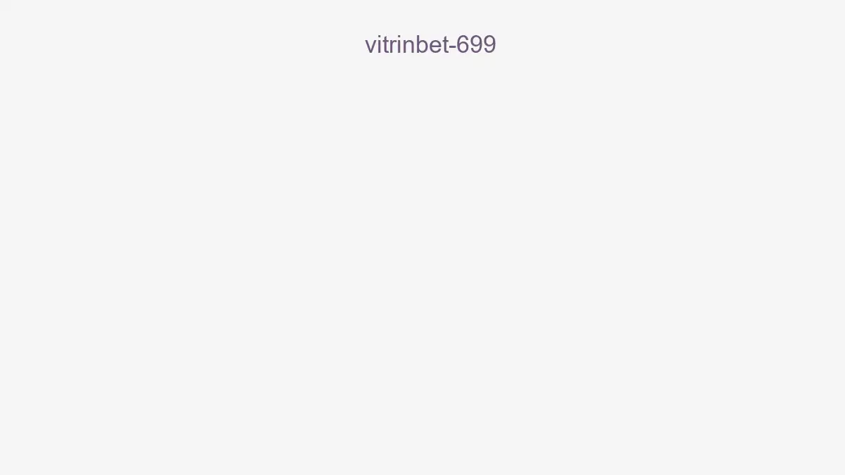 Vitrinbet 699