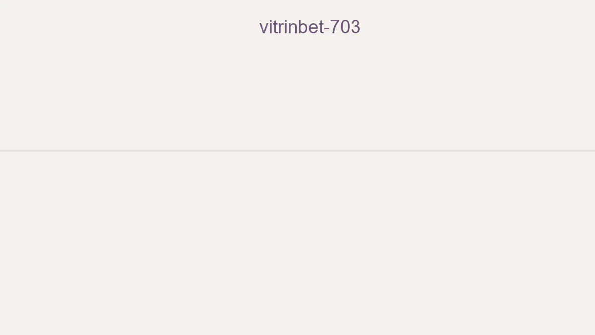Vitrinbet 703