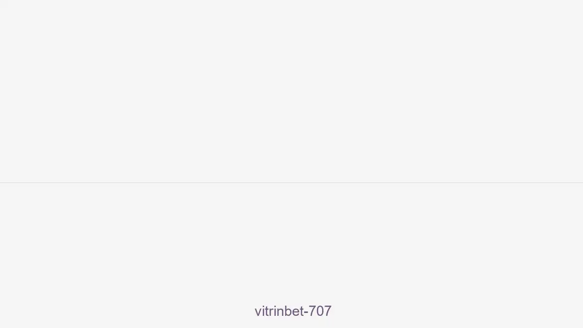 Vitrinbet 707