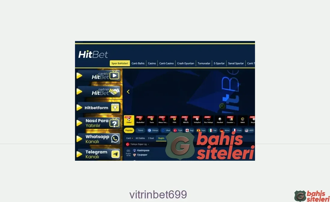 Vitrinbet699