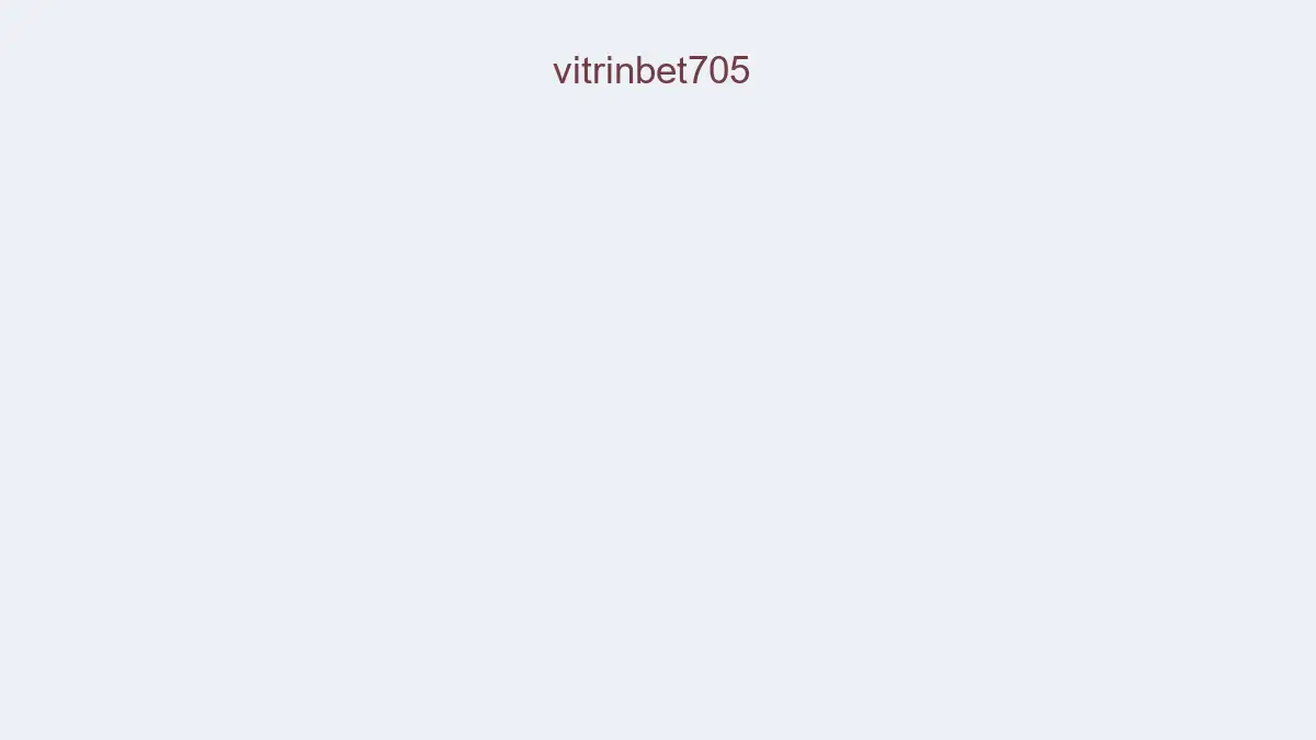 Vitrinbet705