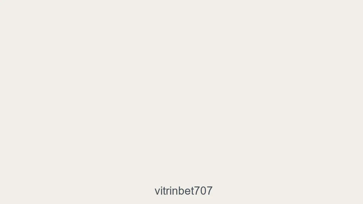 Vitrinbet707