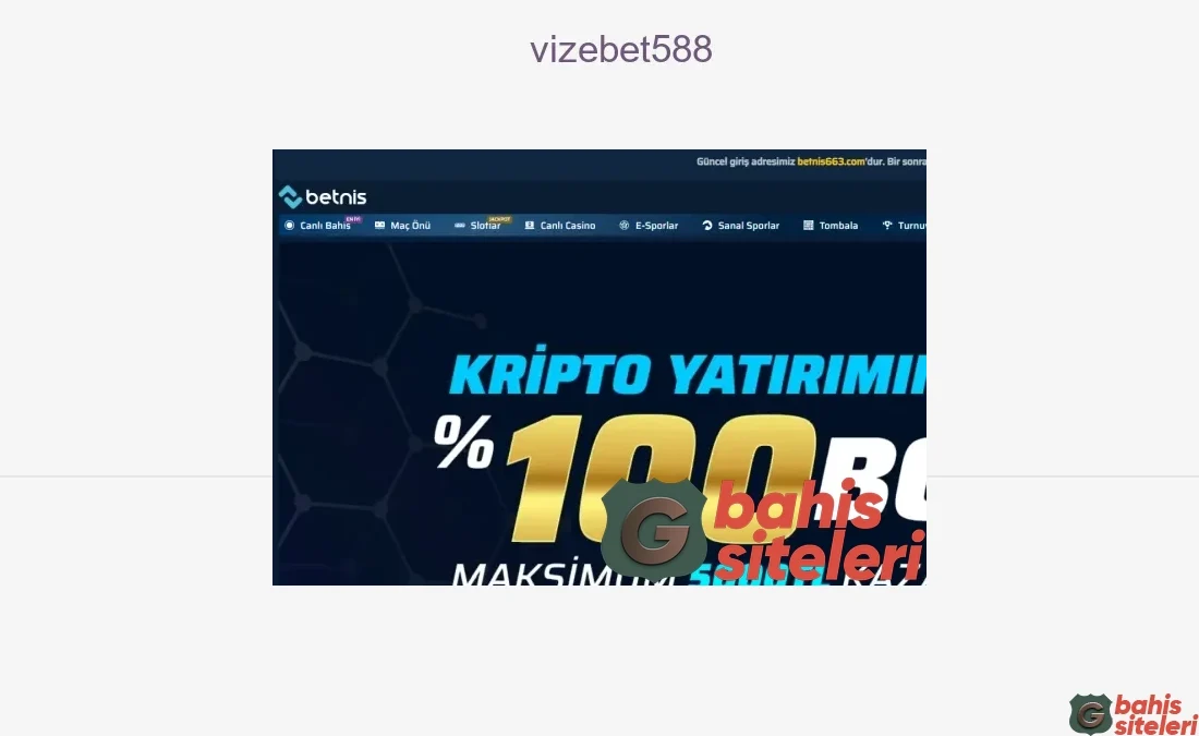 Vizebet588