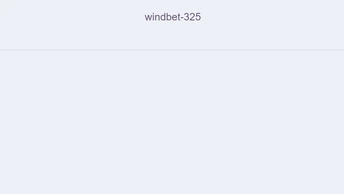 Windbet 325