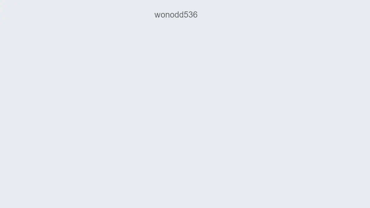 Wonodd536
