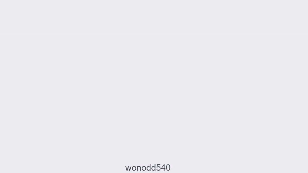Wonodd540