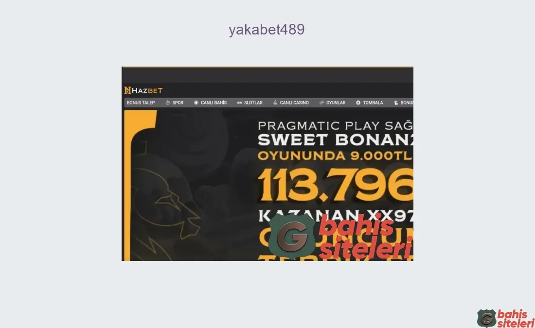 Yakabet489