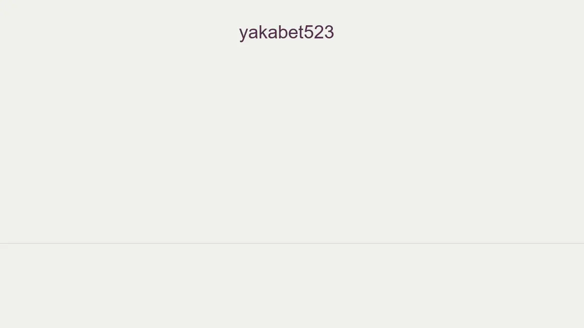 Yakabet523