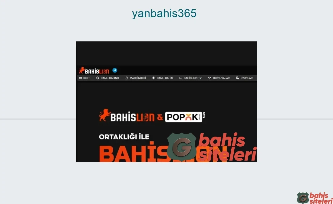 Yanbahis365
