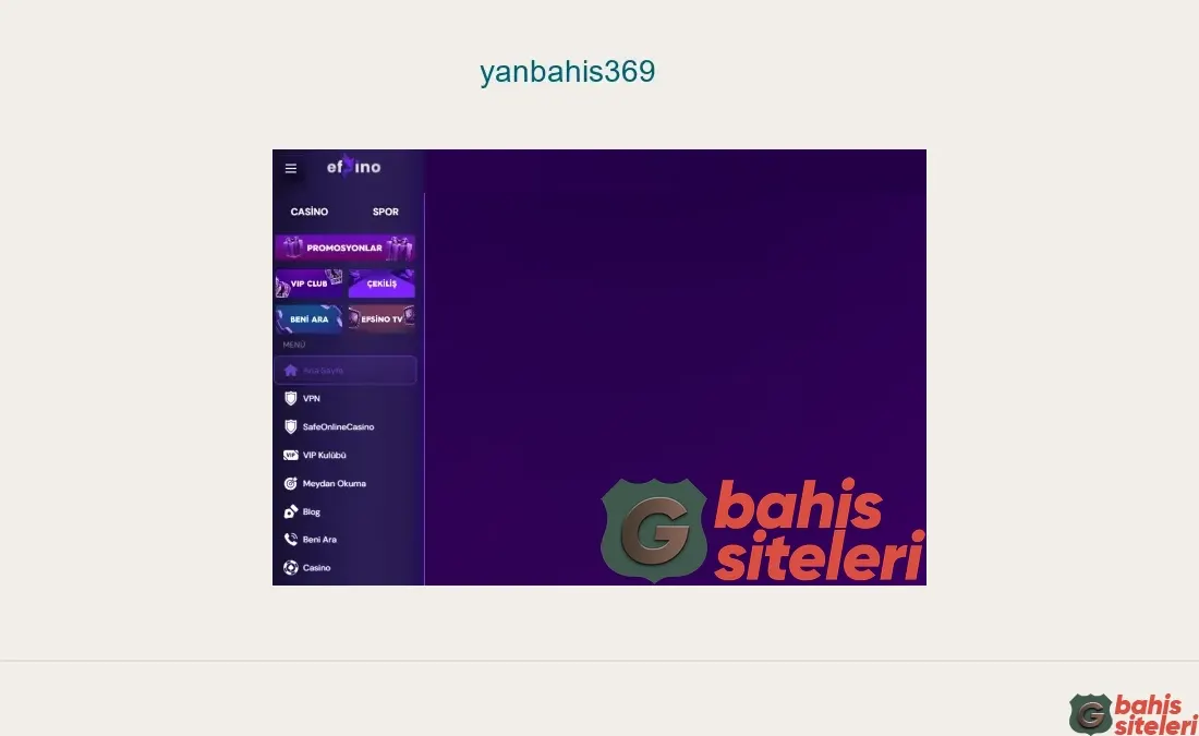 Yanbahis369