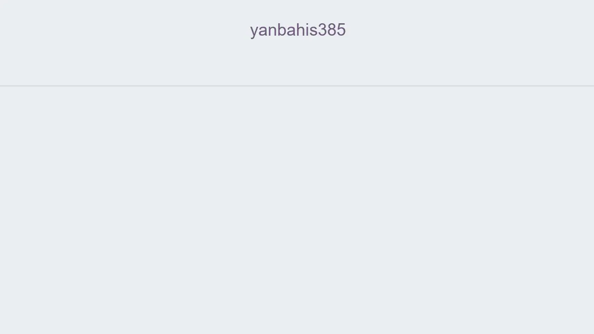 Yanbahis385