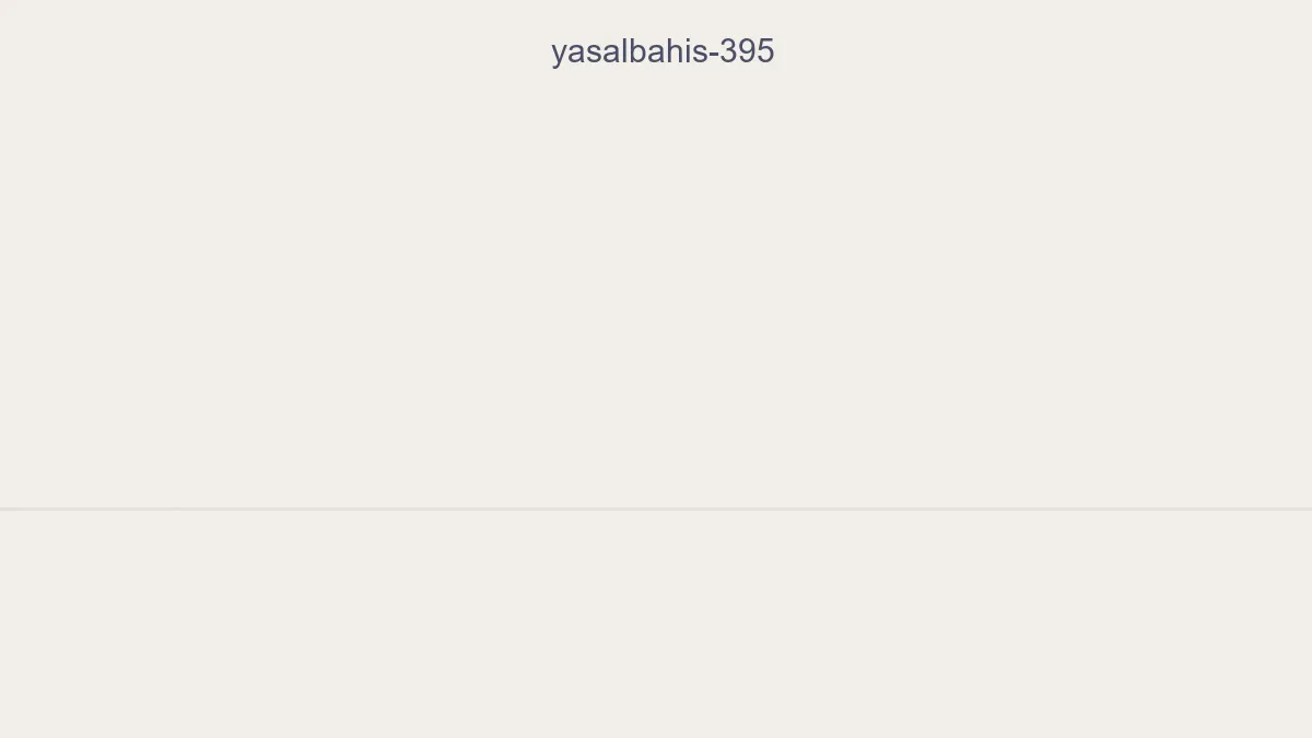 Yasalbahis 395
