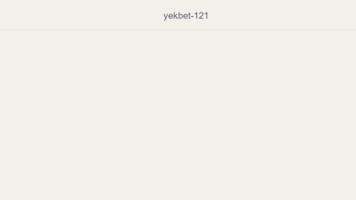 Yekbet 121