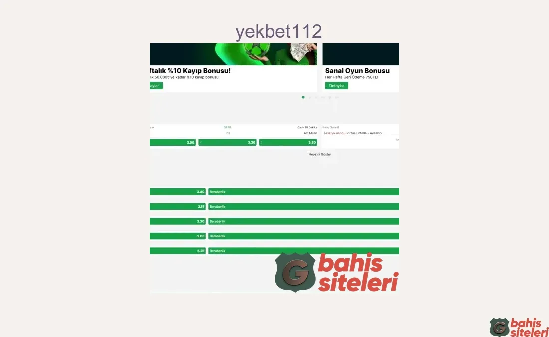 Yekbet112