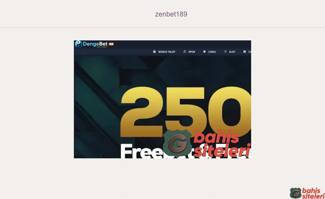 Zenbet189
