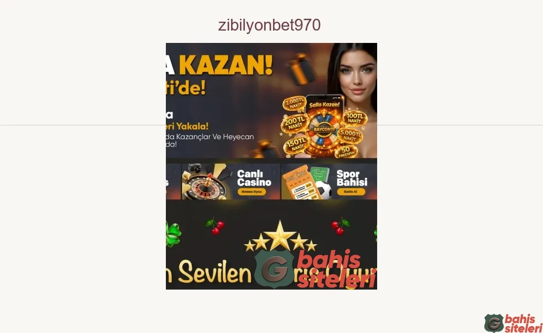 Zibilyonbet970