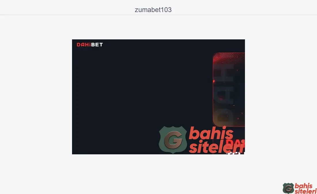 Zumabet103